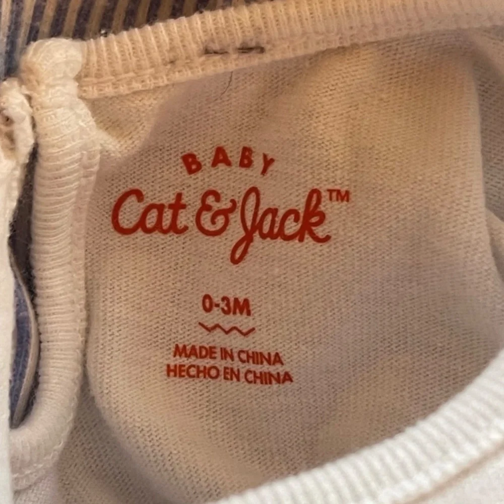 CAT & Jack Peplum 1 Piece Playsuit 0-3 Months